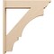 Ekena Millwork 7 1/2-in W x 36-in D x 40-in H Balboa Trad Rough Cedar Woodgrain TimberThane Outlooker, Primed Tan OUTUR075X36X40BOA04RCPR - alternate 5
